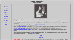 Desktop Screenshot of mickeymacconnell.com